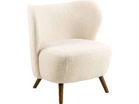 CROSBY - Beige Lounge Chair 