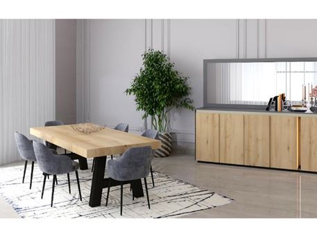 PRIME - Local Dining Table With sideboard And Mirror