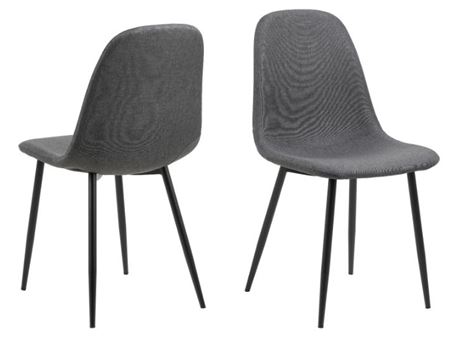 CELIA - Dark Grey Dining Chair 
