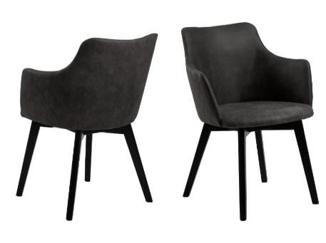 BELLA - Anthracite Dining Chair 