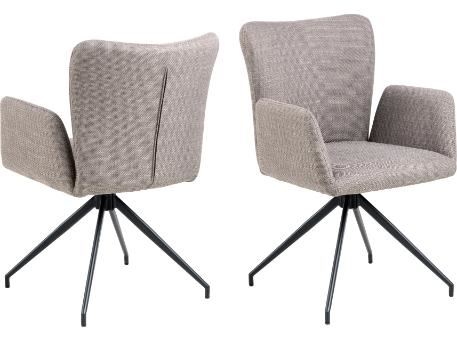 LAURA - Modern Dining Chair With Swivel Function