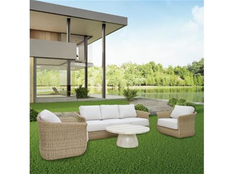 SONOMA - Outdoor Lounge Set With Beige Linen 