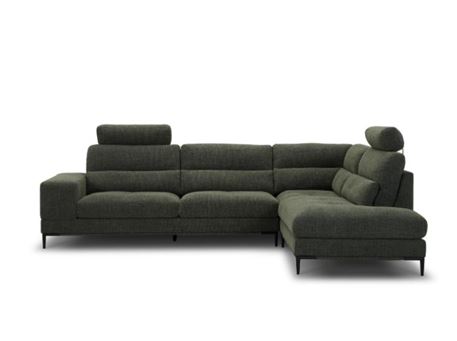 SOLACE - Modern Green Sectional Sofa
