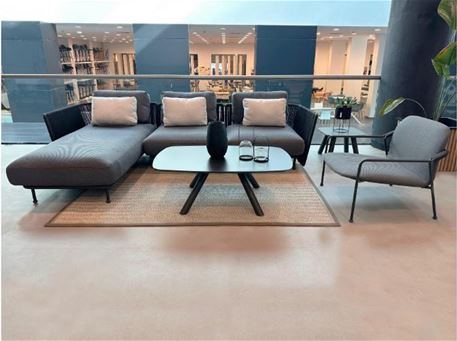 Coral - Grey Outdoor Corner Sofa