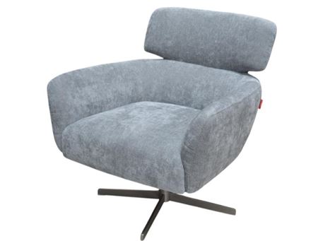 SOLO - Grey Fabric Armchair 