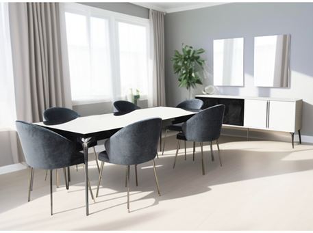 Hitit - Black Dining Set 