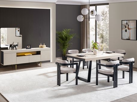 Madrid - Contemporary Dining Set 