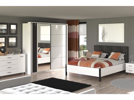 EDESA - Imported white Double Bedroom Set