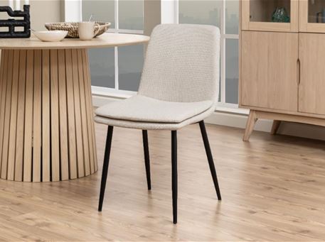 BECCA-Beige Dining Chair