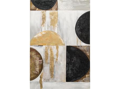 FR-M-29238-2C - Hand-made contemporary oil painting artwork.