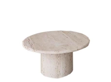 LC 258 - Travertine center table 