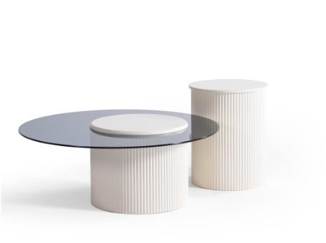 023 - Cream colored table 