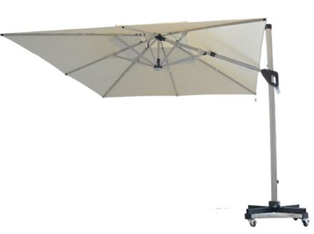 A034 - Aluminum square umbrella. 