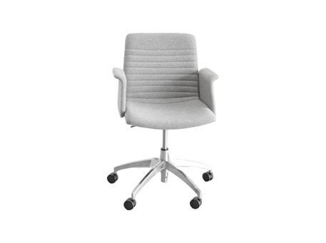 23RA - Desk Chair With Armrest And Swivel Function