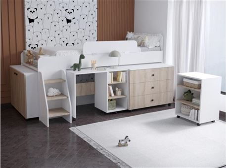 DELPHINE - Multifunctional kids bed 