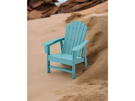 NORMAN - Outdoor wooden lounge chair.