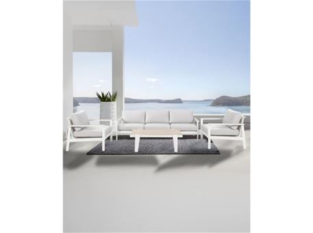 CAYMAN - Outdoor white living set.