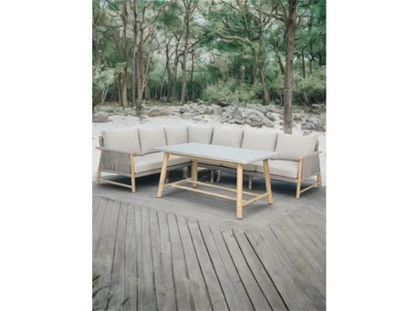ZULU - Modern outdoor sectional sofa set.