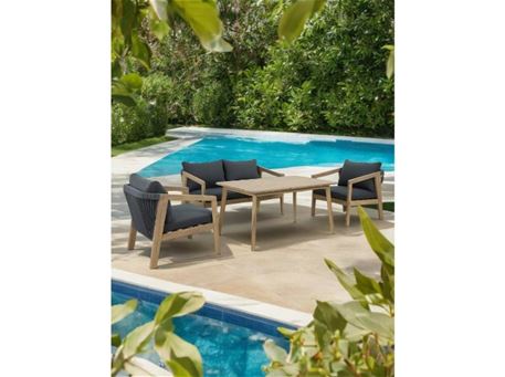 NARA - Outdoor black colored living set.