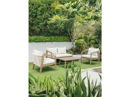 NARA - Outdoor beige colored living set.