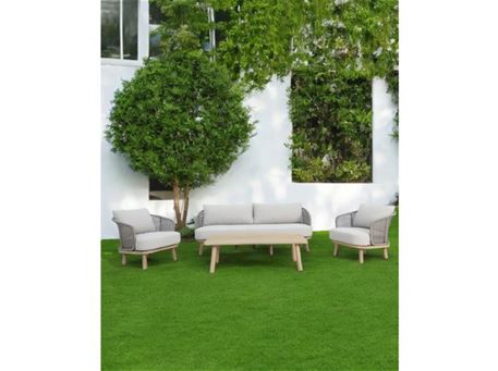 ANYA - Grey outdoor living set.