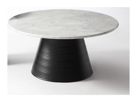 HELF - White carrara coffee table 