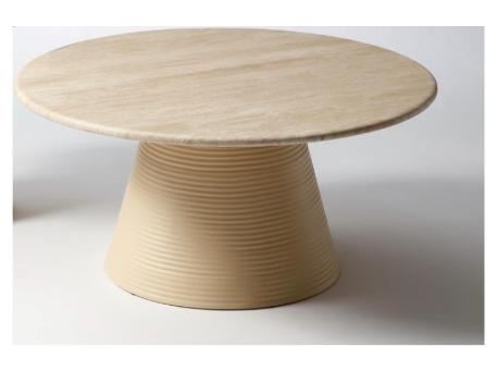 HELF  - Travertine coffee table 