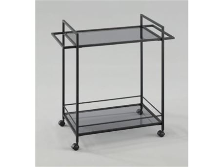 63945 - Modern black trolley.
