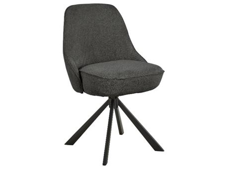 CARLTON-Dark Grey dining chair