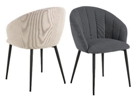 DANIELLA-armrest dining chair