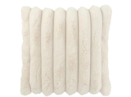 46592-White ribs cushion 