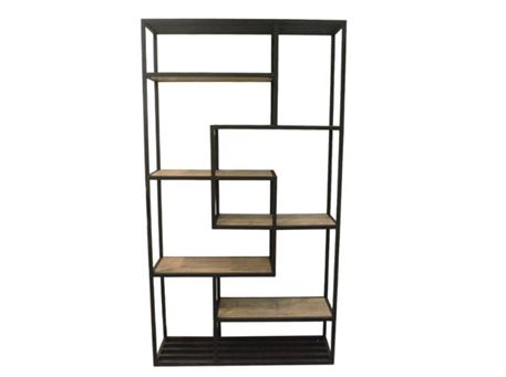 ENDLESS-Wood & Metal Bookshelf