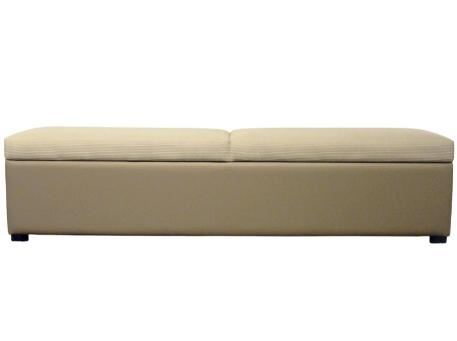 NIGHT-Rectangular Bench With Storage