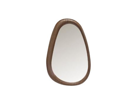 WF-8A066Z-Wall Mirror Dark Walnut Frame