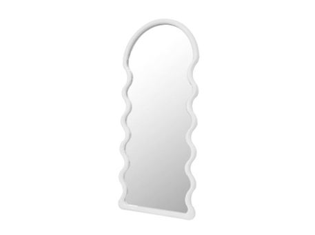 HF-8C001W-Floor Mirror Glossy White