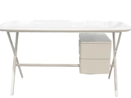 ARCHIVE-White Glossy Desk