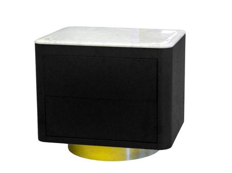 SUITE- Wenge Night Table With Ceramic Top