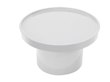 1B017W-Round Glossy White Table