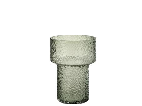 48010-Vase  Glass Green Small 