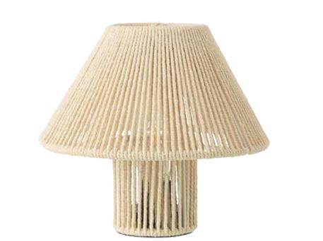 53914-Table Lamp Led Metal/Cott 