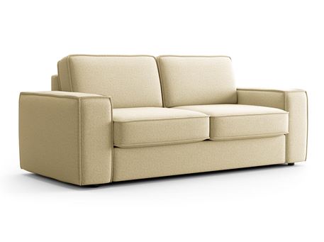 PAOLA-SAND- Sofa Bed With Built-In Mattress