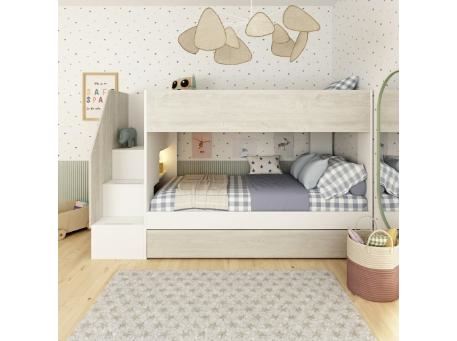 MAYER-Bunkbed With Pullout Bed