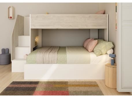 SASSY-Bunkbed With Double Bed