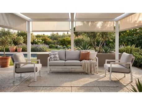 ISOLA-White Aluminum Set White 