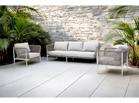 MIRA- Outdoor Aluminum With Rope Set