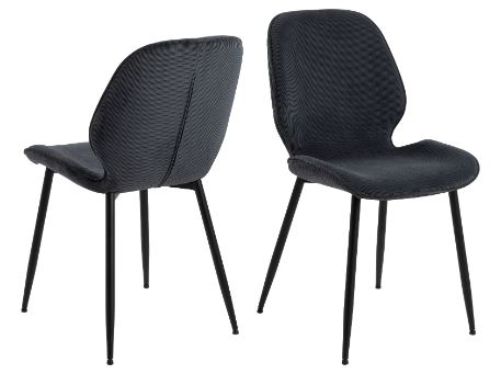FEMKE-Antracite Dining Chair 