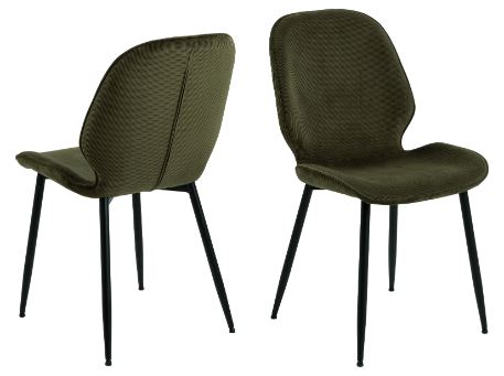 FEMKE-Olive Green Dining Chair 