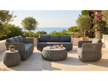 SUNDOWN-Charcoal Outdoor Set 