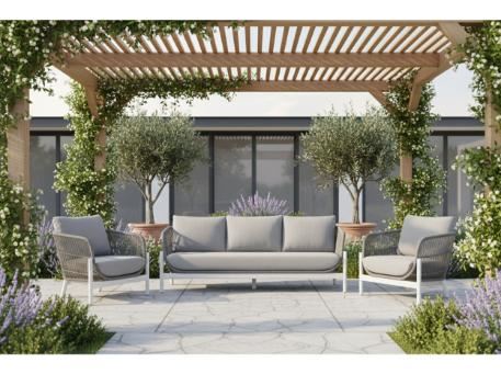 ARCOLA-Aluminum Outdoor Set With Rope