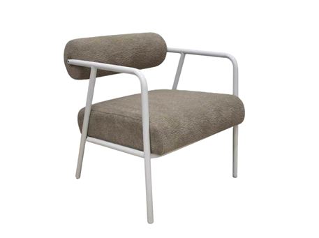 FIORE-Boucl&eacute; Comfort Meets Sleek Metal Framing